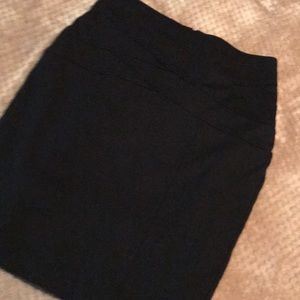 INC Black Skirt
